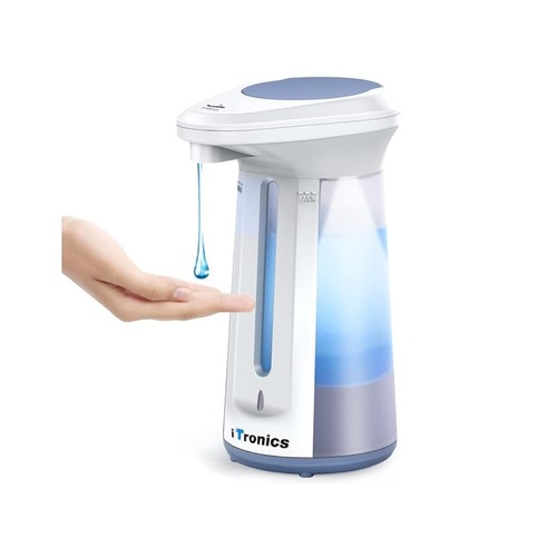 iTronics Automatic Hand Soap Dispenser – Touch Free – with Infrared Sensor